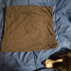 Grey body con mini skirt